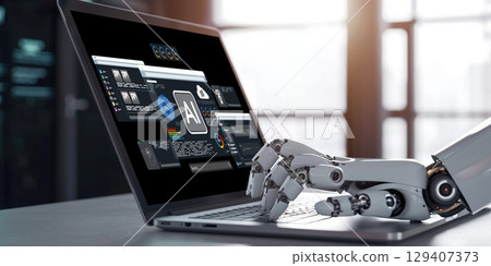 Generative AI virtual assistant tools for prompt engineer and end user brisk 129407373