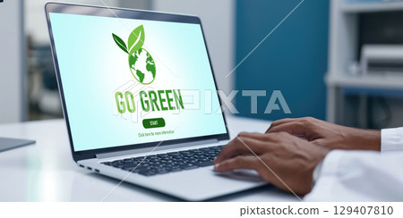 Green business transformation for brisk corporate business 129407810