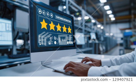 Customer satisfaction and evaluation analysis on brisk software computer 129407921