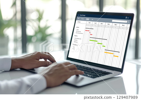 Project planning software for brisk business project management 129407989