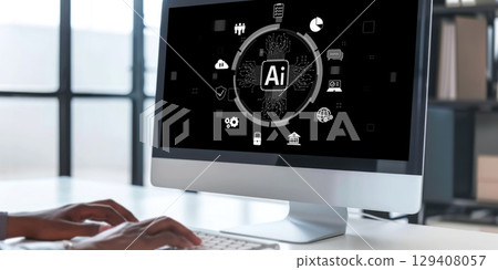 Generative AI virtual assistant tools for prompt engineer and end user brisk 129408057