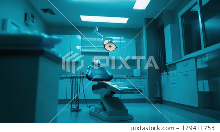 empty modern dentist office 129411753