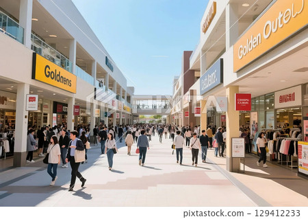 Shopping mall 129412233