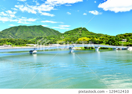 Scenery around Tochi Bridge (Uki City, Kumamoto Prefecture) [July 2025] 129412410