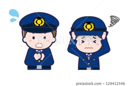 Police Officer/Duo/Male and Female 06 129412546