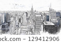 New York City Sketch 129412906