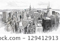 New York City Sketch 129412913