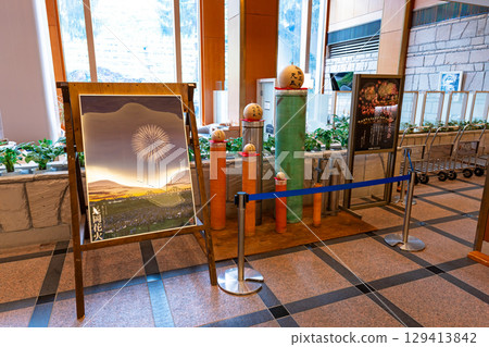 View of the lobby at Naspa New Otani, Yuzawa Town, Minamiuonuma District, Niigata Prefecture View of the lobby at Naspa New Otani, Yuzawa Town, Minamiuonuma District, Niigata Prefecture 129413842