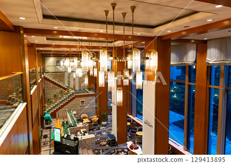 新潟縣南魚沼郡湯澤町 Naspa 新大谷酒店 Patisserie Satsuki 花園休息室的天花板 新潟縣南魚沼郡湯澤町 Naspa 新大谷酒店 Patisserie Satsuki 花園休息室的天花板 129413895