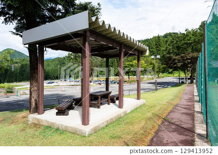 Naspa New Otani, rest area next to the tennis court, Yuzawa Town, Minamiuonuma District, Niigata Prefecture 129413952