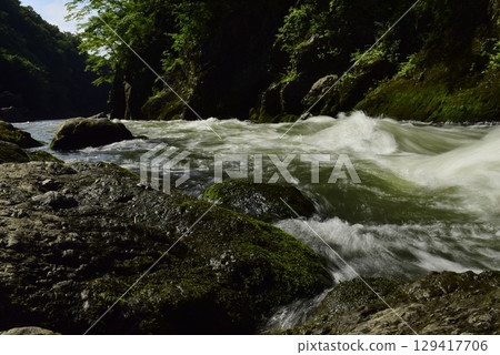 Gunma Watarase Valley in summer 129417706