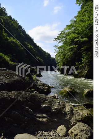 Gunma Watarase Valley in summer 129417708