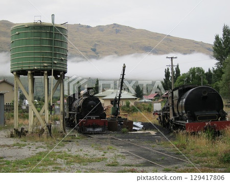 steam locomotive, steam locomotives, train 129417806