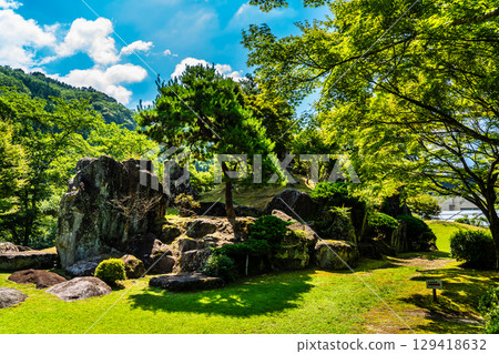 Fresh greenery at Yabakei Dam Memorial Park, Keisekien [Yabakei, Nakatsu City, Oita Prefecture] 129418632