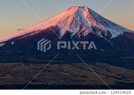 從富士山看到的日出富士山 從富士山看到的日出富士山 129419028