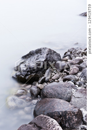 Stones in water 129419759