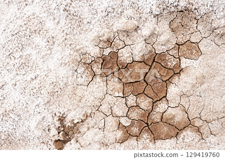 Cracked and barren ground Cracked and barren ground 129419760