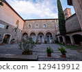 View of the cloister of the Church of San Francesco 129419912