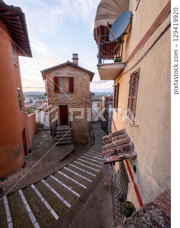 Scenic Views of Deurta, Italy Authentic Italian Village Charm Scenic Views of Deurta, Italy Authentic Italian Village Charm 129419920