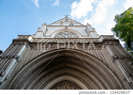 Cathedral of Our Lady Roman Catholic church in Antwerp, Belgium, largest Gothic church in Belgium 129420637