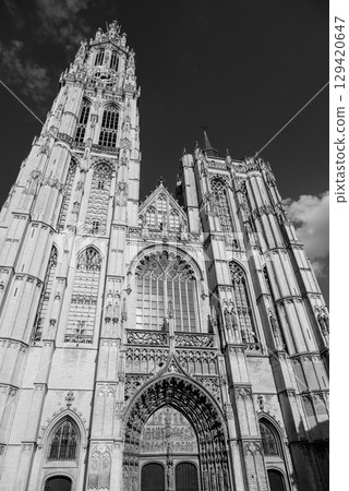 Cathedral of Our Lady Roman Catholic church in Antwerp, Belgium, largest Gothic church in Belgium Cathedral of Our Lady Roman Catholic church in Antwerp, Belgium, largest Gothic church in Belgium 129420647