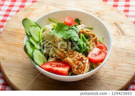 雞肉飯 新加坡式雞飯 雞肉飯 新加坡式雞飯 129423683