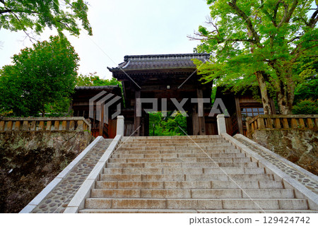 Chubu region, Izu Shuzenji Onsen, nostalgic scenery, entrance to Shuzenji Temple, Shuzenji, Izu City, Shizuoka Prefecture (6) 129424742