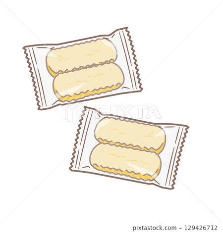 獨立包裝的金楚糕 獨立包裝的金楚糕 129426712