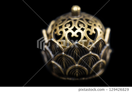 incense holder isolated 129426829