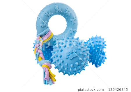 dog toys isolated dog toys isolated 129426845