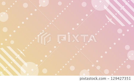 暖色漸層圓點條紋背景素材標籤 129427351
