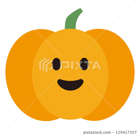 Cute pumpkin illustration Cute pumpkin illustration 129427357