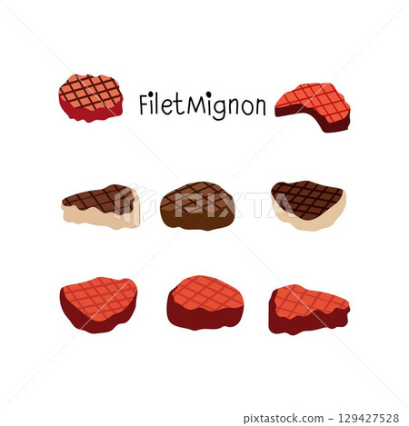 filet mignon pattern set filet mignon pattern set 129427528