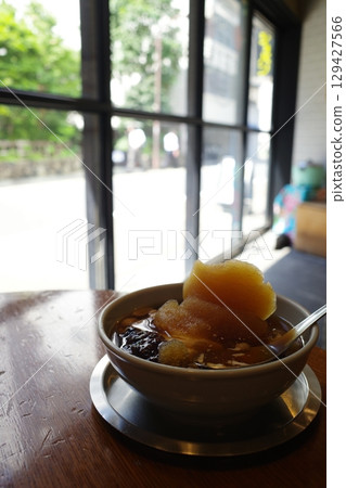 台灣小吃,豆花 台灣小吃,豆花 129427566