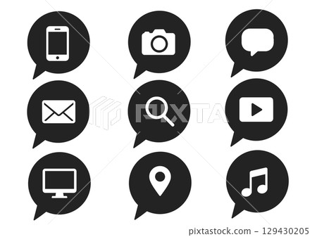 Simple icon 129430205
