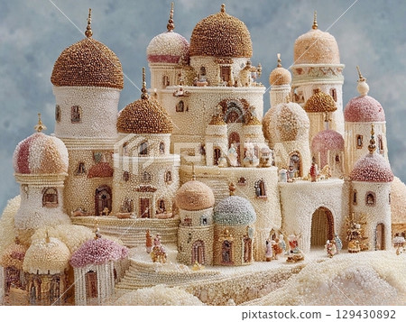 串珠小鎮復古 129430892