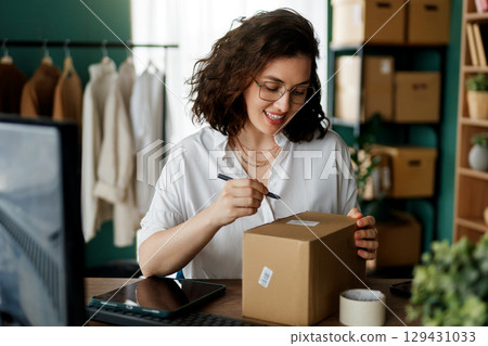 designer working in studio 129431033