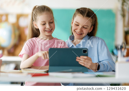 Children are learning in the class 129431620
