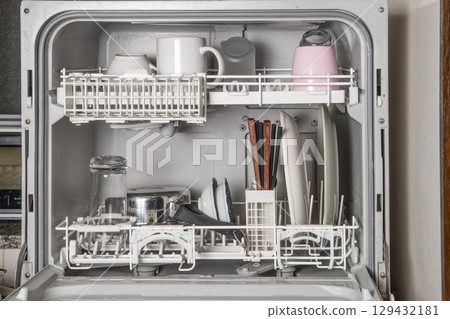 Tabletop dishwasher for home use Tabletop dishwasher for home use 129432181