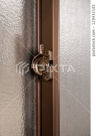 Crescent lock for glass windows Crescent lock for glass windows 129432185
