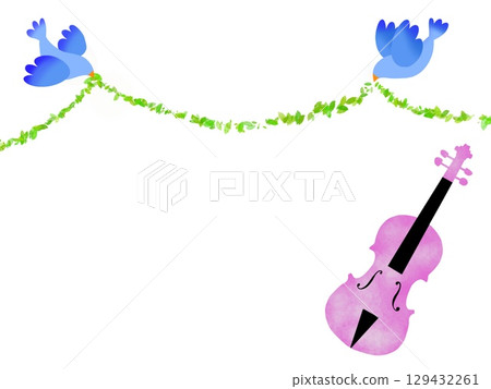 Violin and Bird 54 129432261