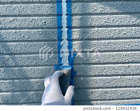 Joint caulking repair ALC Joint caulking repair ALC 129432436