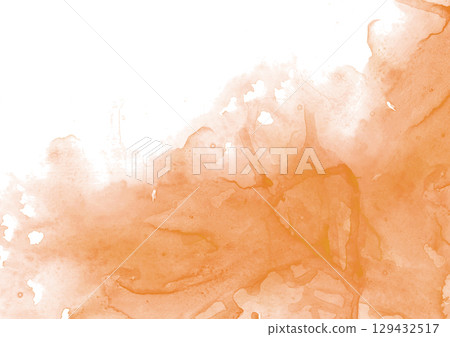 Transparent watercolor background material 129432517