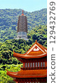 Shenzhen Xianhu Botanical Garden, Luohu District, Shenzhen, Guangdong, China - featuring temples of various Asian faiths, including Hongfa Temple. 16.07.2025 129432769