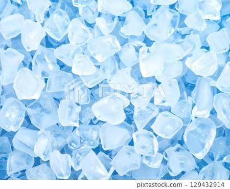 Crushed Ice Background 129432914