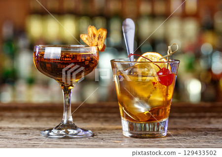 Cocktails for couple Cocktails for couple 129433502