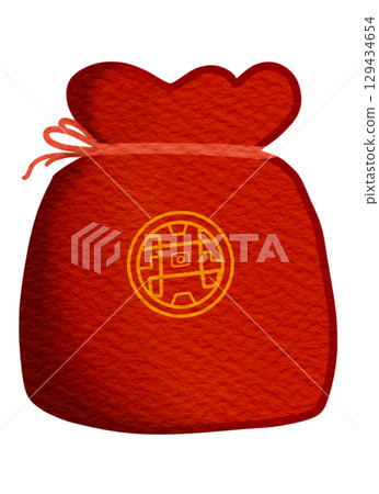 gold money bag with gold coins gold money bag with gold coins 129434654