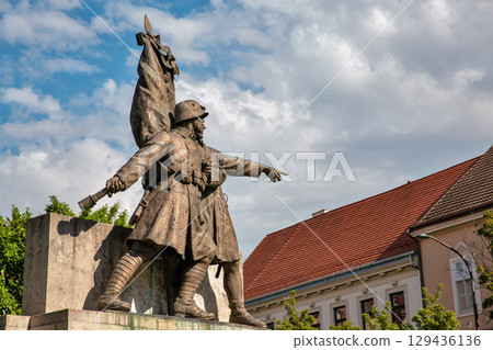 48th Infantry Regiment monument in Nagykanizsa Hungary. 129436136