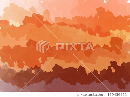 Pumpkin-colored gradient background 129436231