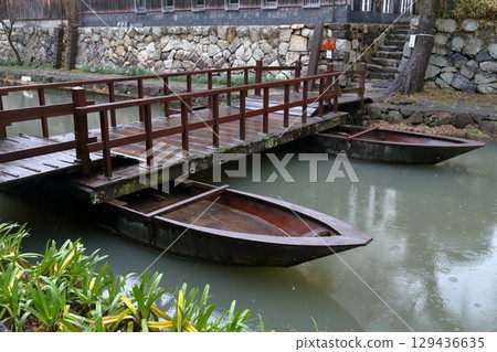 八幡堀運河之旅:小船橋(滋賀縣近江八幡市) 八幡堀運河之旅:小船橋(滋賀縣近江八幡市) 129436635